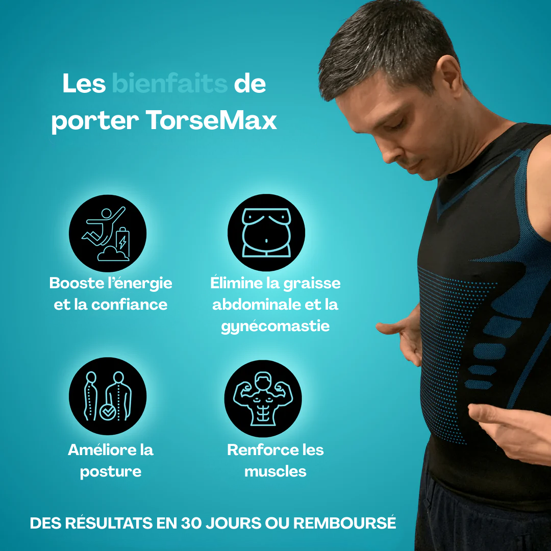 TorseMax™ – Débardeur de Compression Sculptante