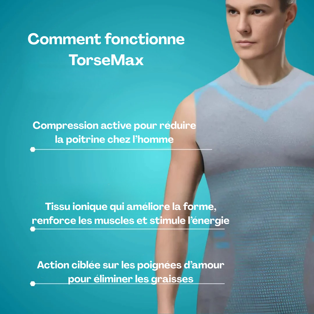 TorseMax™ – Débardeur de Compression Sculptante